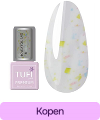 TUFI profi PREMIUM Lovely Foil Base met folie 16 melkachtig 8 ml